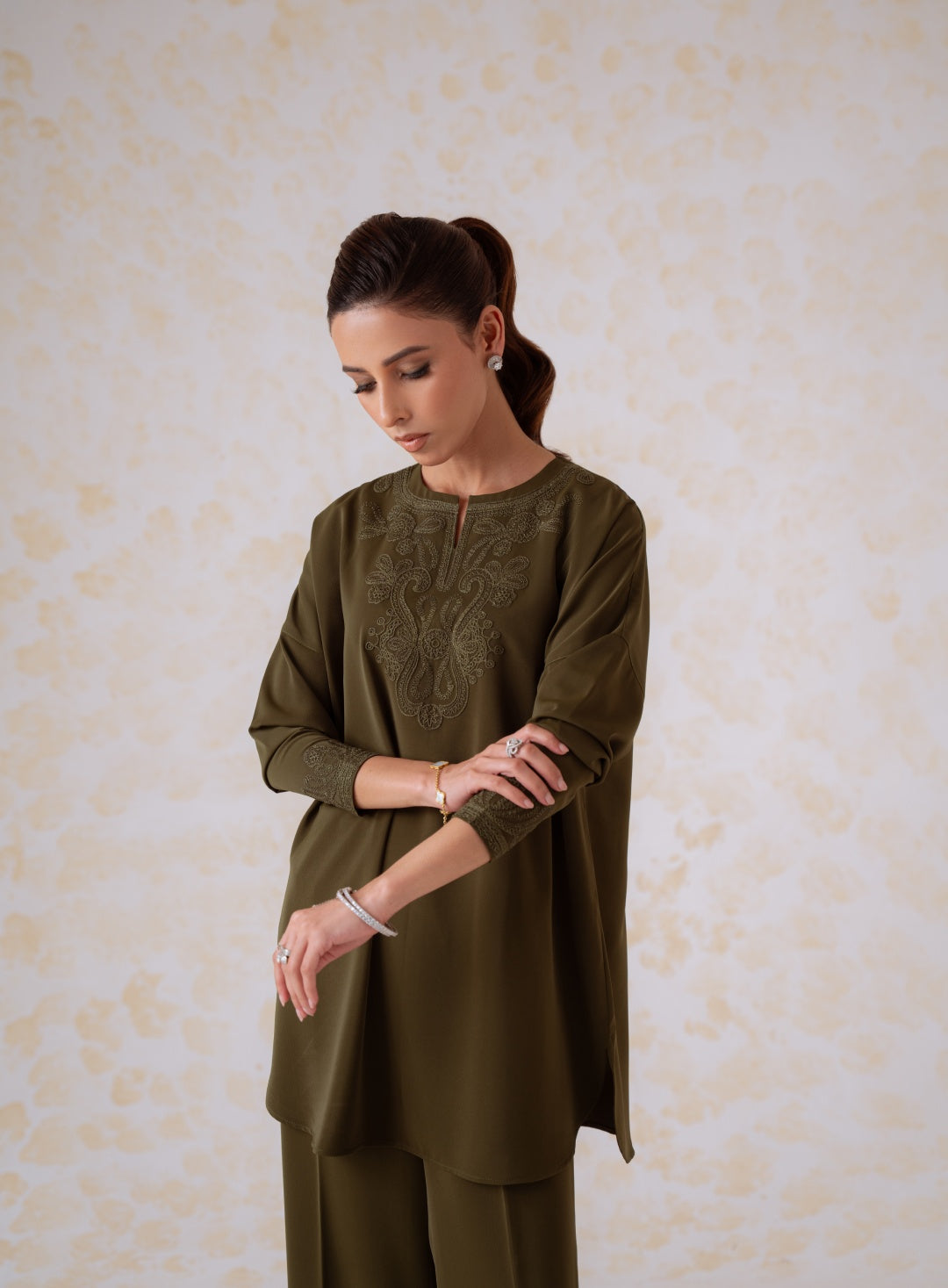 Emile Moss Green Set